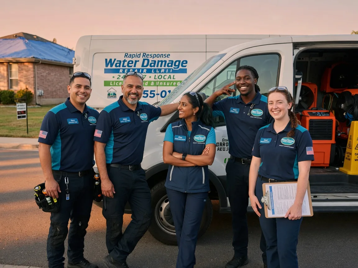 Water Damage Restoration company in New Munich, MN